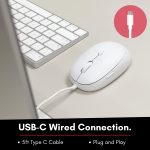 Minimalist Wired Mouse with "Back" Button - Image 2